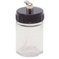 SPC-08 Airbrush Jar with siphon feed adapter