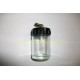 SPC-11 Airbrush Jar with siphon feed adapter