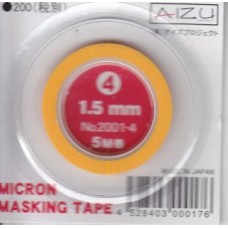 AIZ-2001-4 Micron Model Masking Tape - 1.5mm