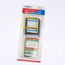 UA-901624  U-Shape Holders with Abrasive Paper Belts 7 pieces